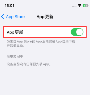 花山苹果15维修中心如何让iPhone15APP自动更新